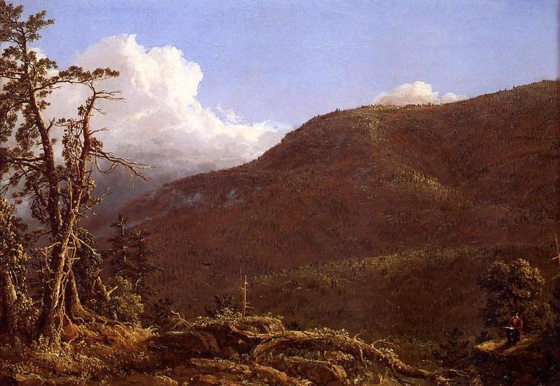 Frederic Edwin Church New England Landscape Spain oil painting art